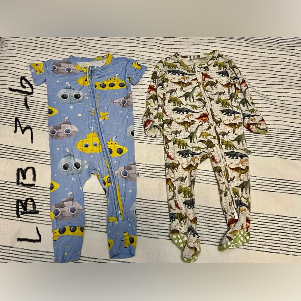 GUC Bundle or (2) Little Bum Bums Romper & Zippy, Sz 3-6 Mo